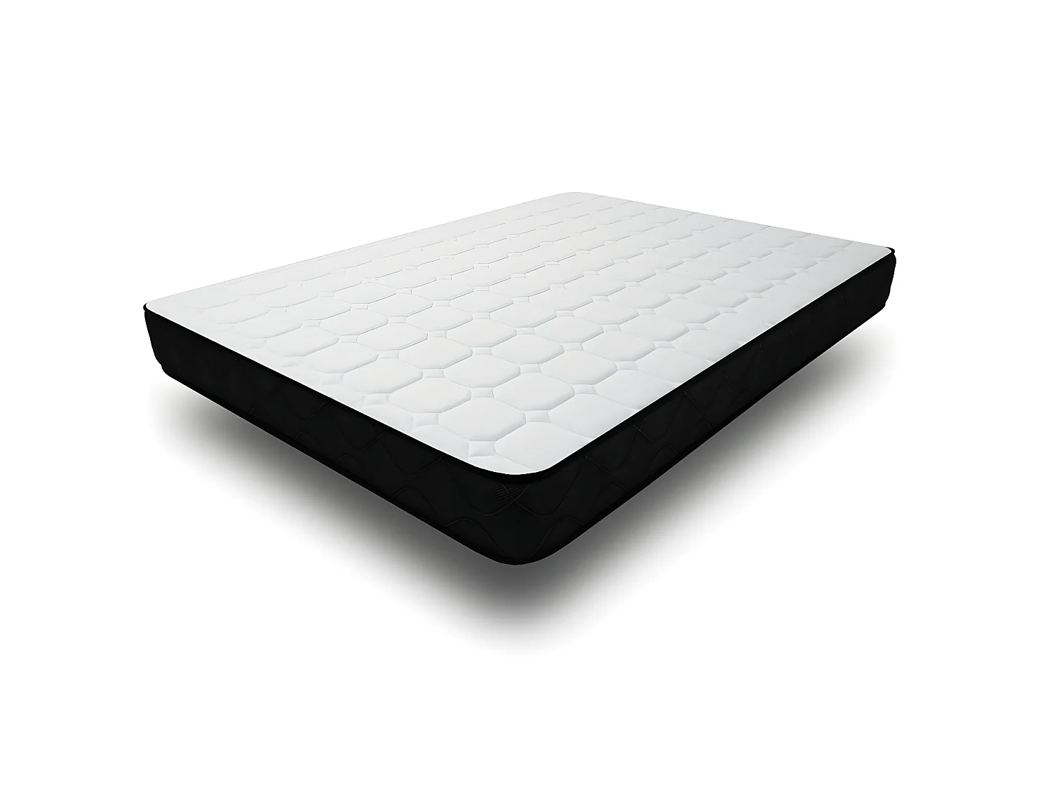 Matelas mousse Memory - 140x190cm - accueil mémoire de forme 50kg/m3 - 19 cm