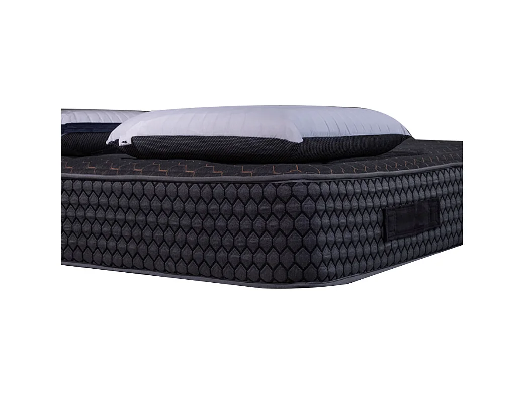 Matelas Cosmos Black mémoire de forme - 28 cm - 140x200cm avec 2 Oreillers viscoélastiques 60x60cm