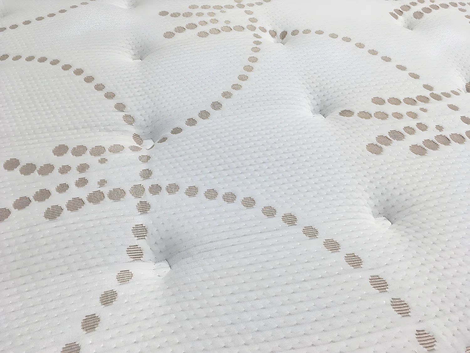 Matelas mousse Cosmos White - 140x190cm - accueil mémoire de forme 50kg/m3 et 12 zones - 28 cm