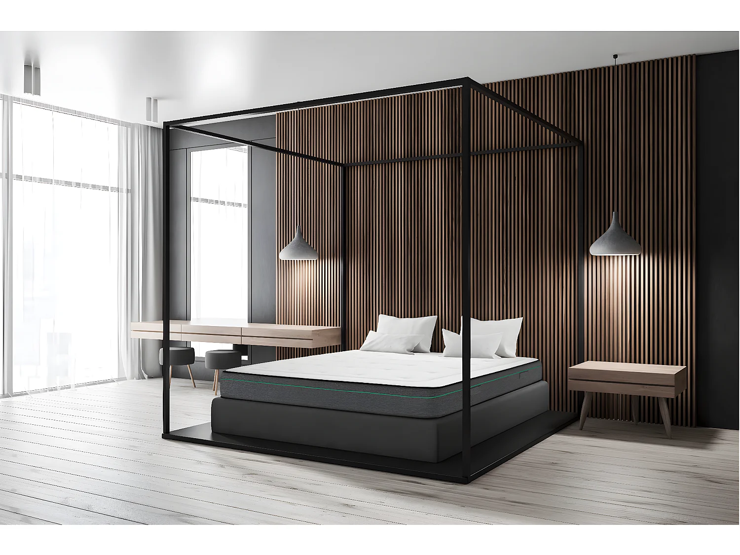 Matelas mousse Dream - 180x200cm - accueil mémoire de forme 50kg/m³ - 23 cm