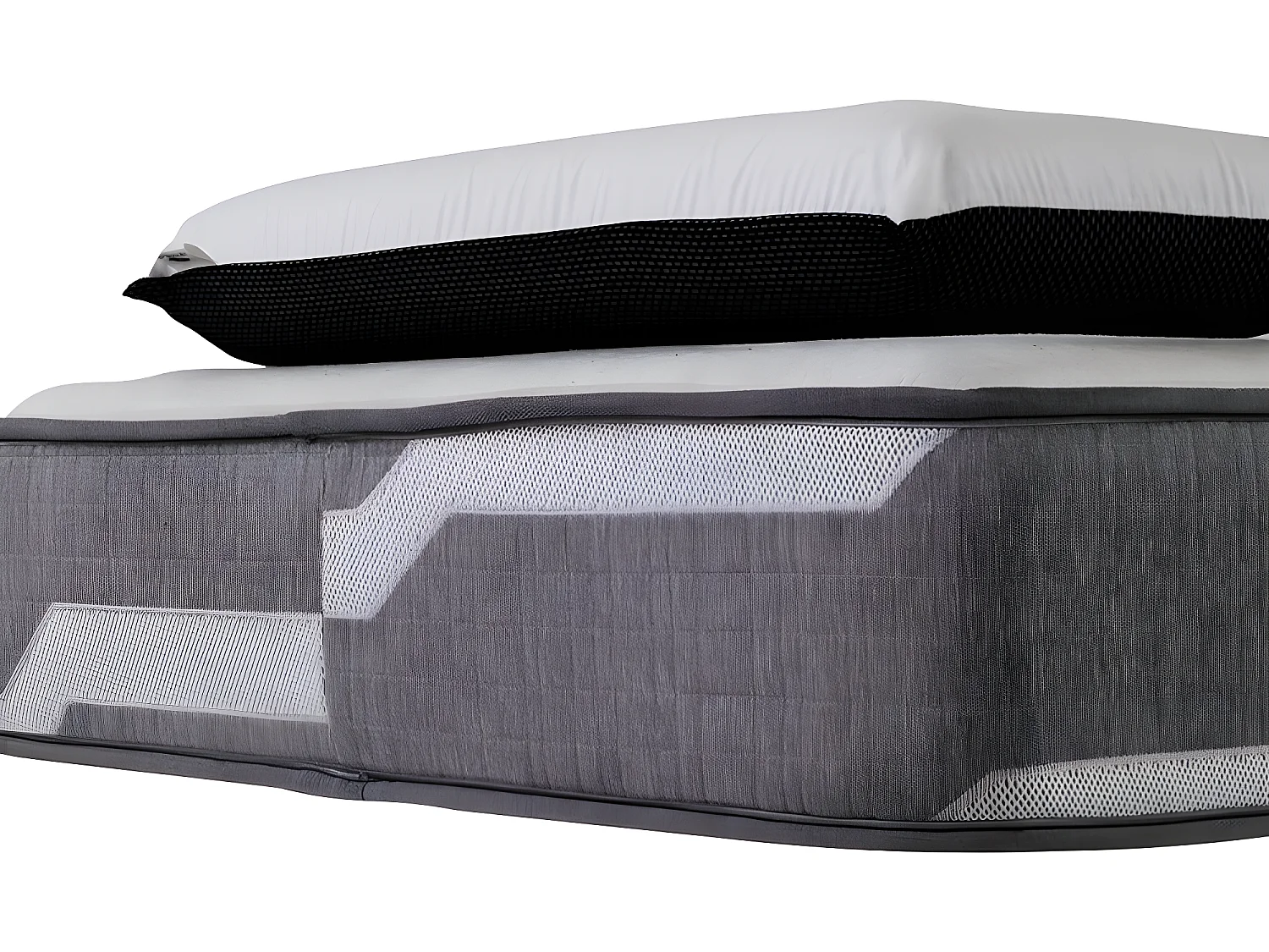 Matelas ressorts  Select - 90x190cm et 1 Oreiller 70x40cm - accueil mémoire de forme - 26 cm