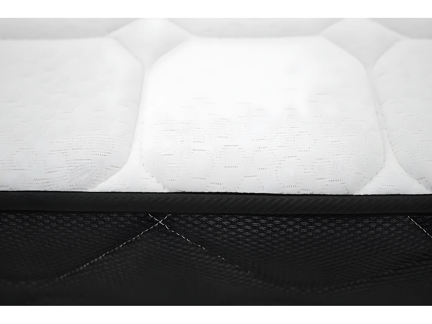 Matelas mousse Memory - 140x200cm - accueil mémoire de forme 50kg/m3 - 19 cm