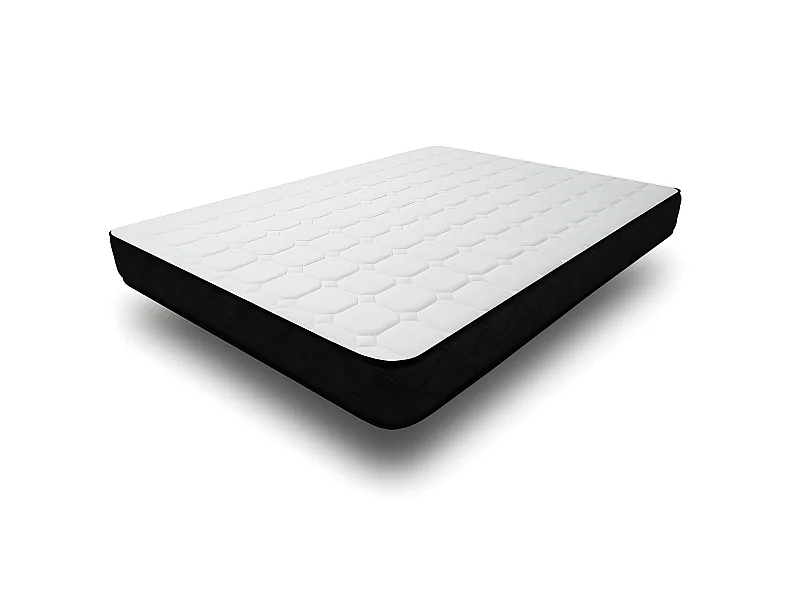 Matelas mousse Memory - 140x200cm - accueil mémoire de forme 50kg/m3 - 19 cm