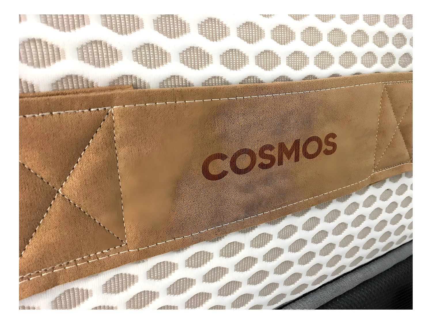 Matelas mousse Cosmos White - 160x200 - accueil mémoire de forme 50kg/m3 et 12 zones - 28 cm