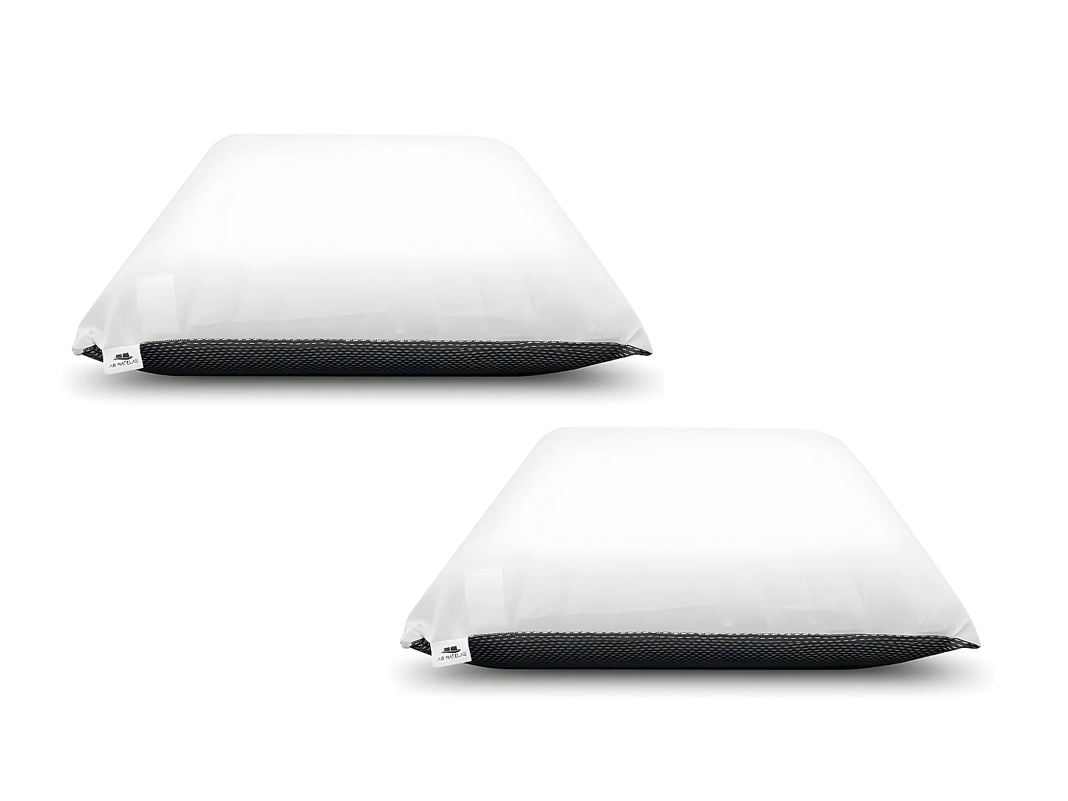 Matelas Luxe mousse 35kg/m³ - 24 cm - 160x200 avec 2 Oreillers viscoélastiques 60x60cm