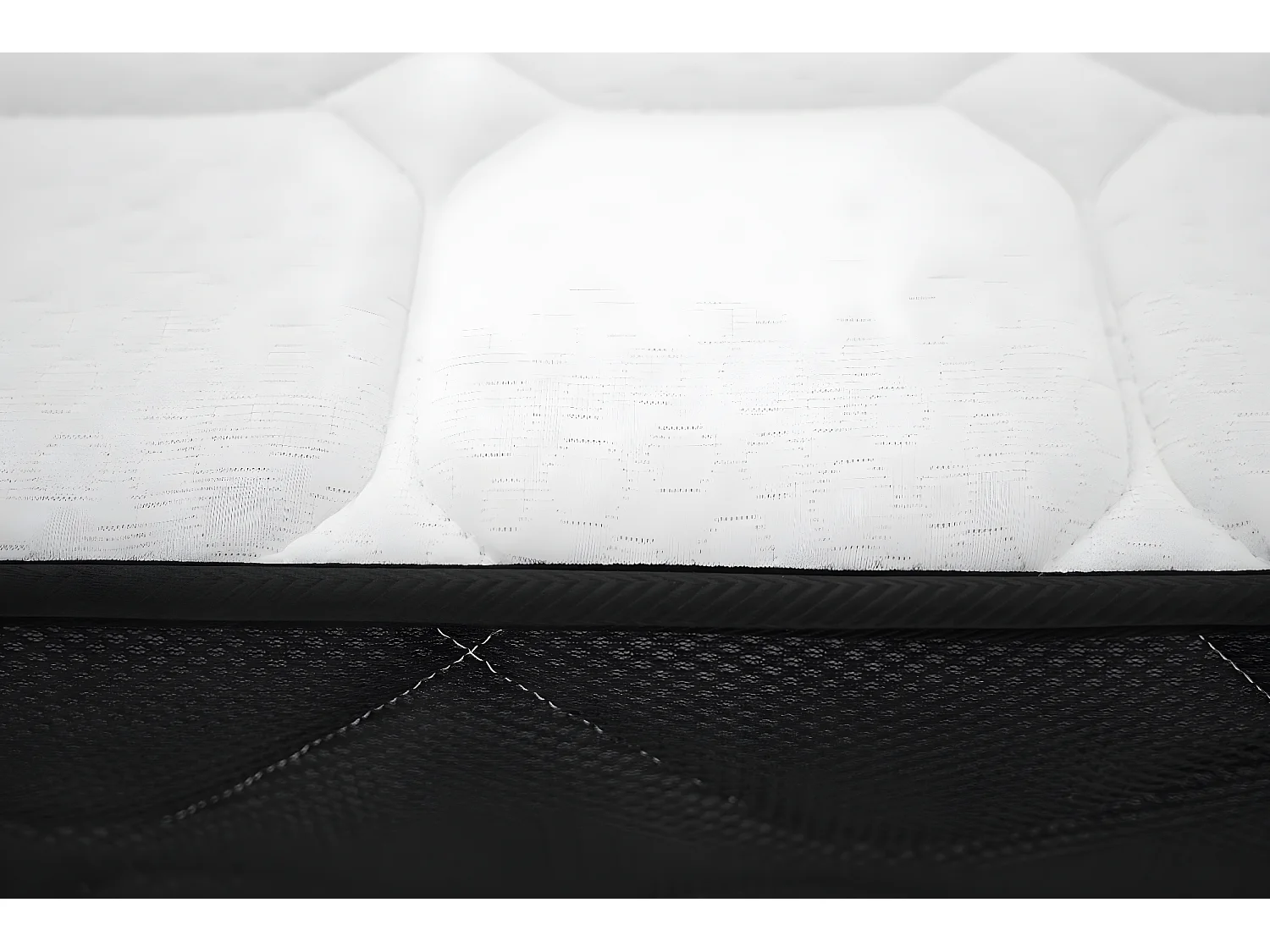 Matelas mousse Memory - 90x190cm - accueil mémoire de forme 50kg/m3 - 19 cm