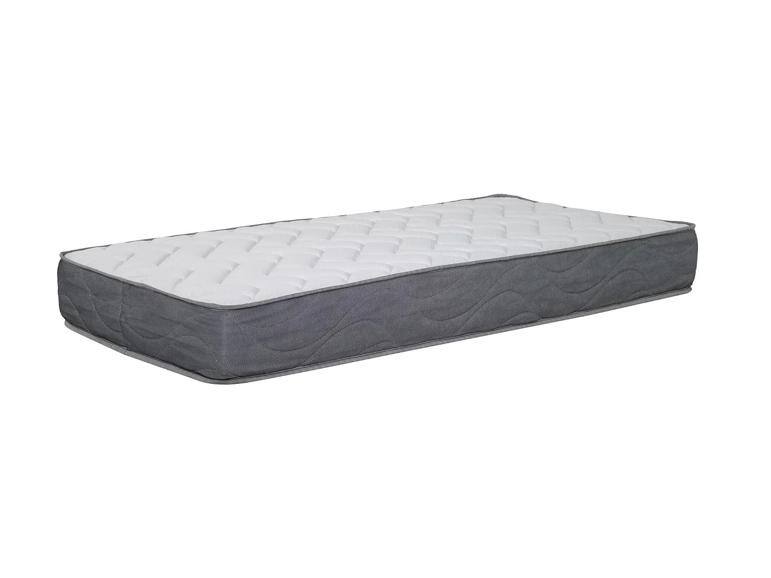 Matelas mousse Luxe - 90x190cm et 1 Oreiller accueil mémoire de forme 50x70cm - mousse - 24 cm