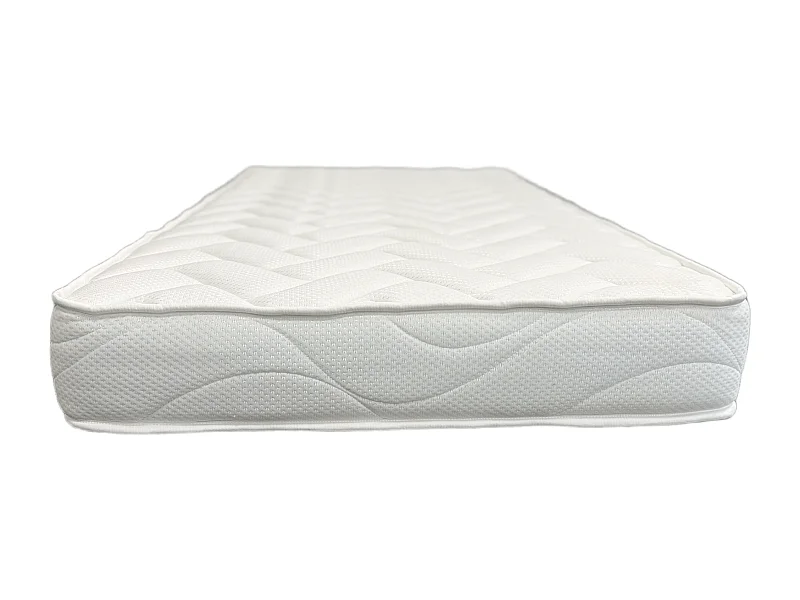 Matelas mousse ECO - 90x190cm et 1 Oreiller accueil mémoire de forme 60x60cm - mousse  - 14 cm