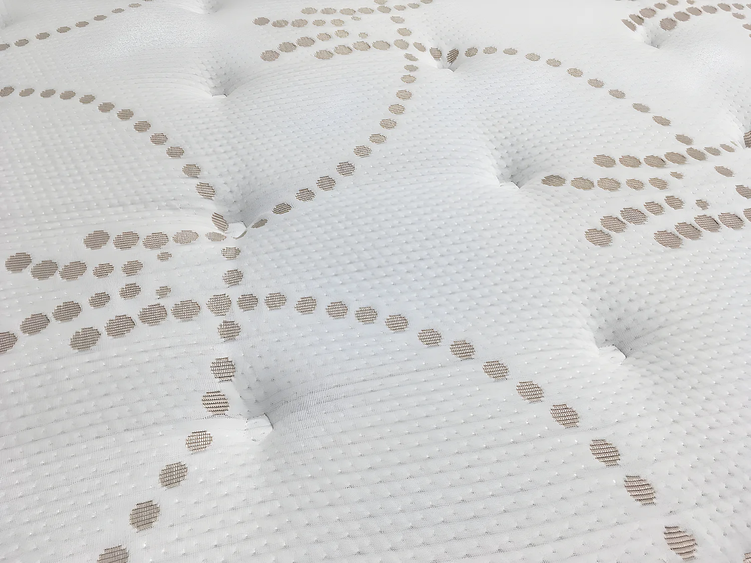 Matelas mousse Cosmos White - 140x200cm - accueil mémoire de forme 50kg/m3 et 12 zones - 28 cm