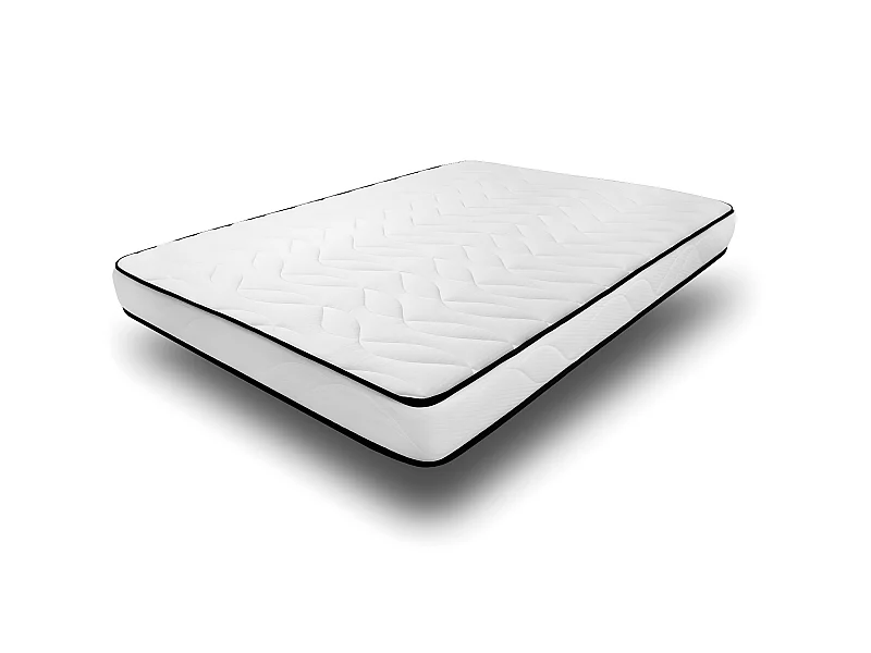 Matelas mousse Confort - 140x190cm - mousse 25kg/m³ - 18 cm