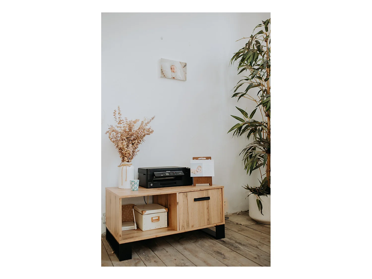 Central Low Table, Loft -model, 92x50x45 cm, Woonkamer, hal, kantoor, Rustieke eik, Noordse stijl