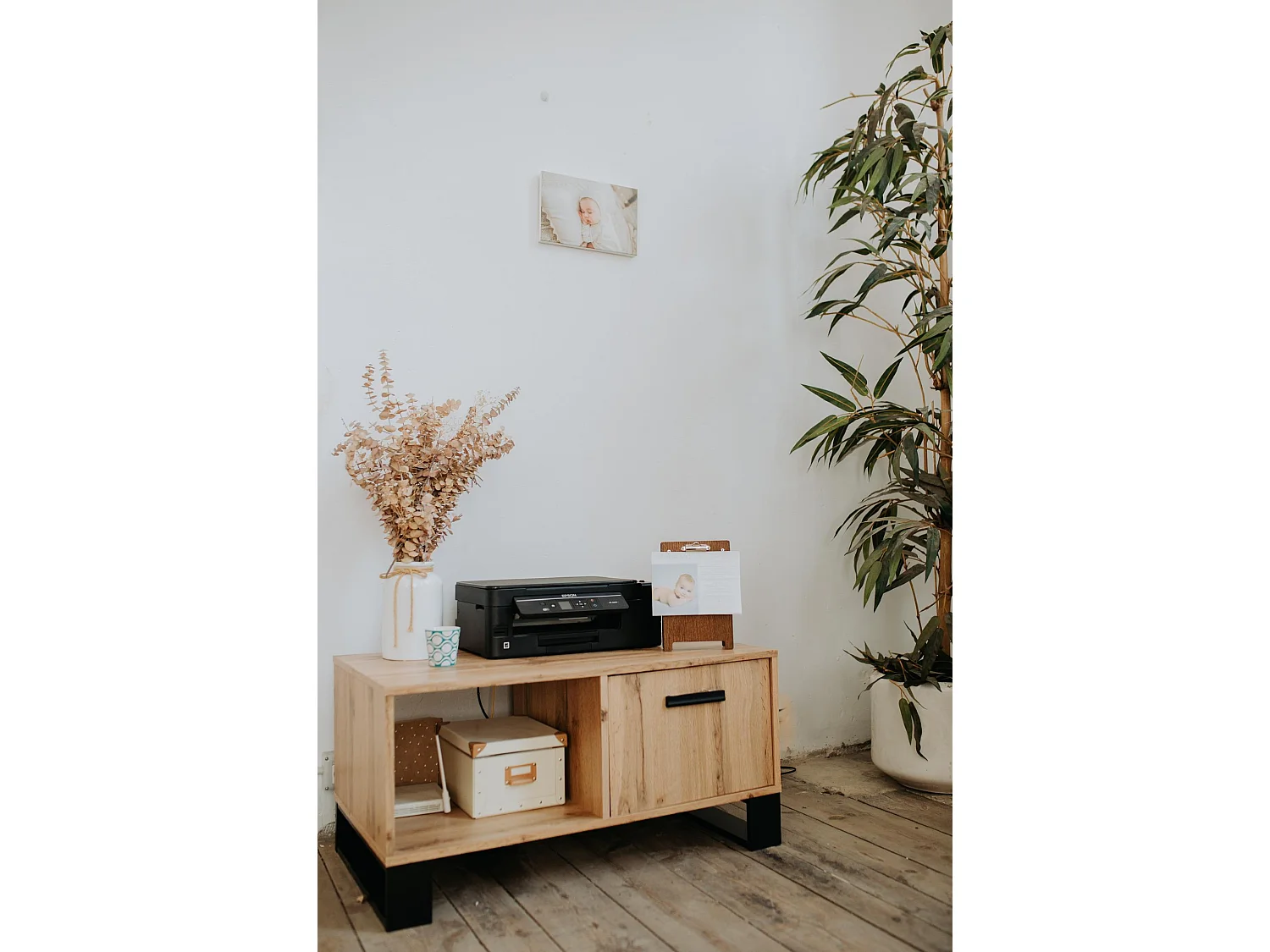 Central Low Table, Loft -model, 92x50x45 cm, Woonkamer, hal, kantoor, Rustieke eik, Noordse stijl