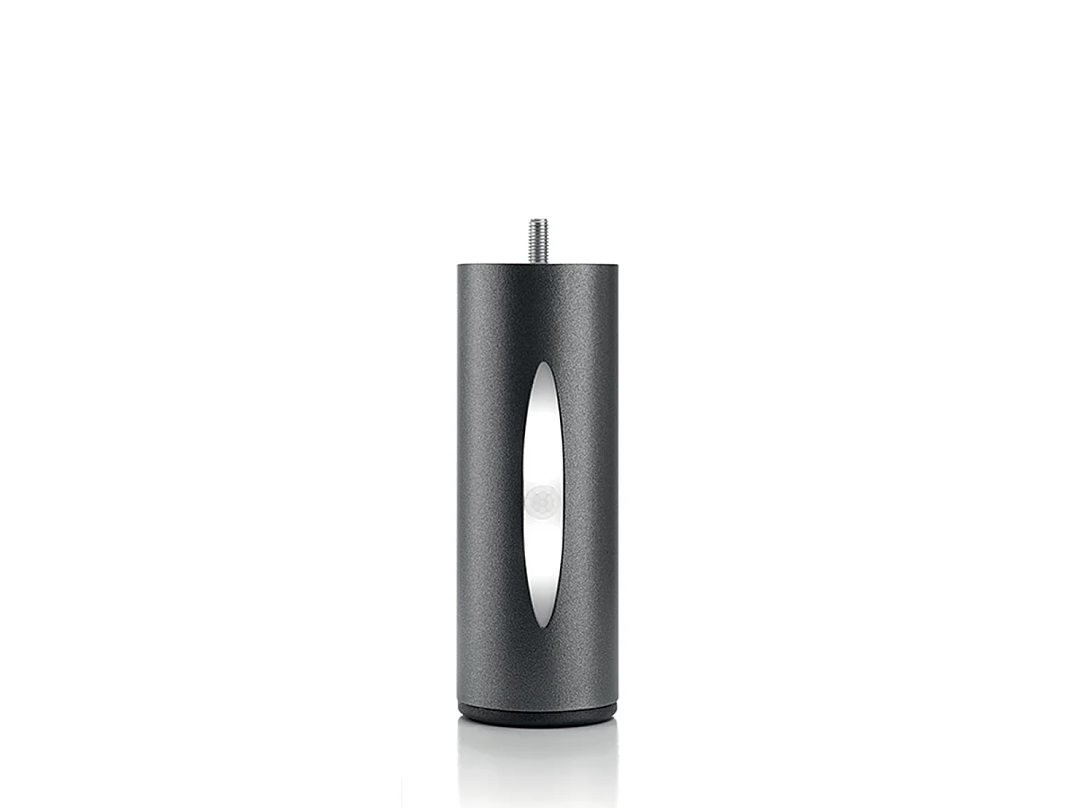 Pied de lit cylindrique lumineux - Hauteur 16 cm - À l'unité