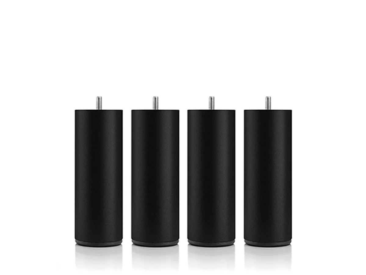 Pied de lit cylindrique lumineux - 16 cm - À l'unité