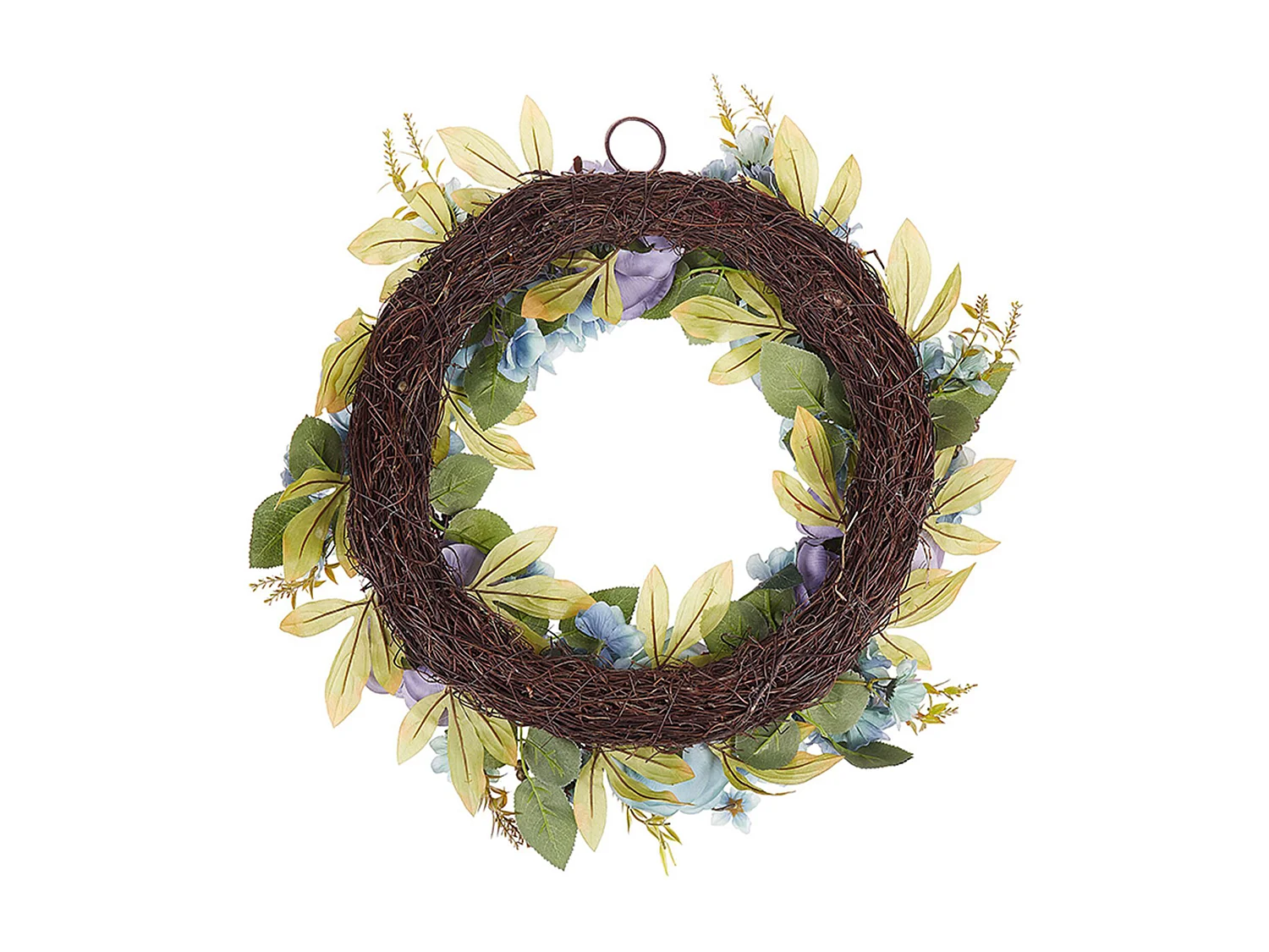 Couronne décorative ø 50 cm bleu GALDAR