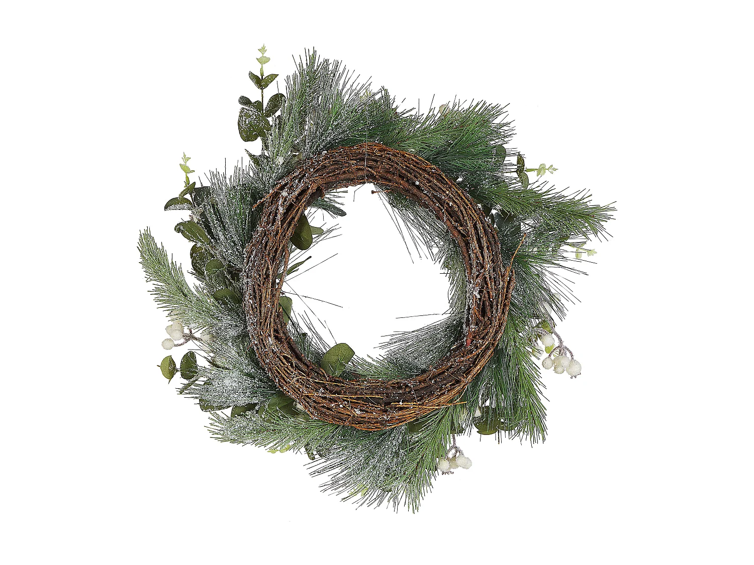 Decoratieve krans groen ⌀ 54 cm JURMU