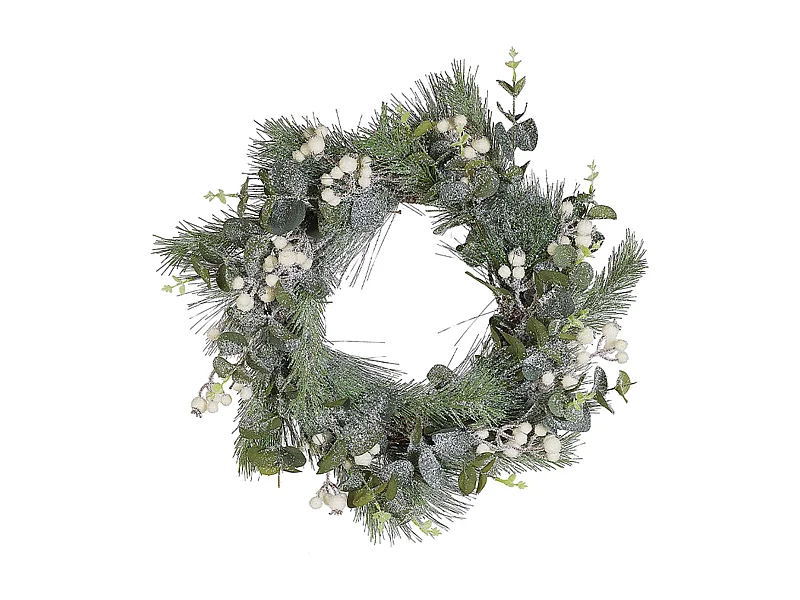 Couronne de Noël JURMU Vert 54 cm
