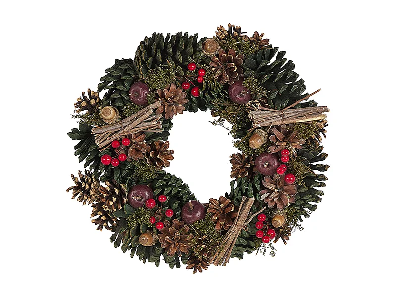 Couronne de Noël NURMES Vert 35 cm