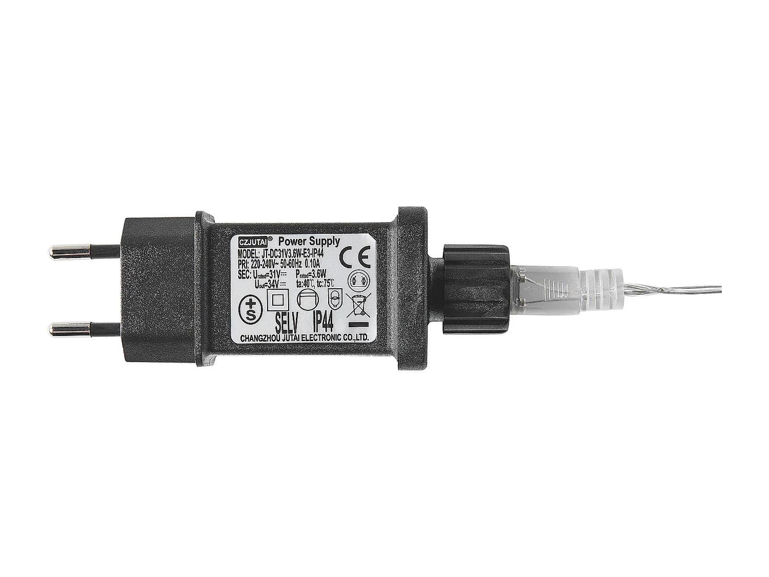 Outdoor Weihnachtsbeleuchtung LED Metall Sternform weiß mit Stromanschluss Osma