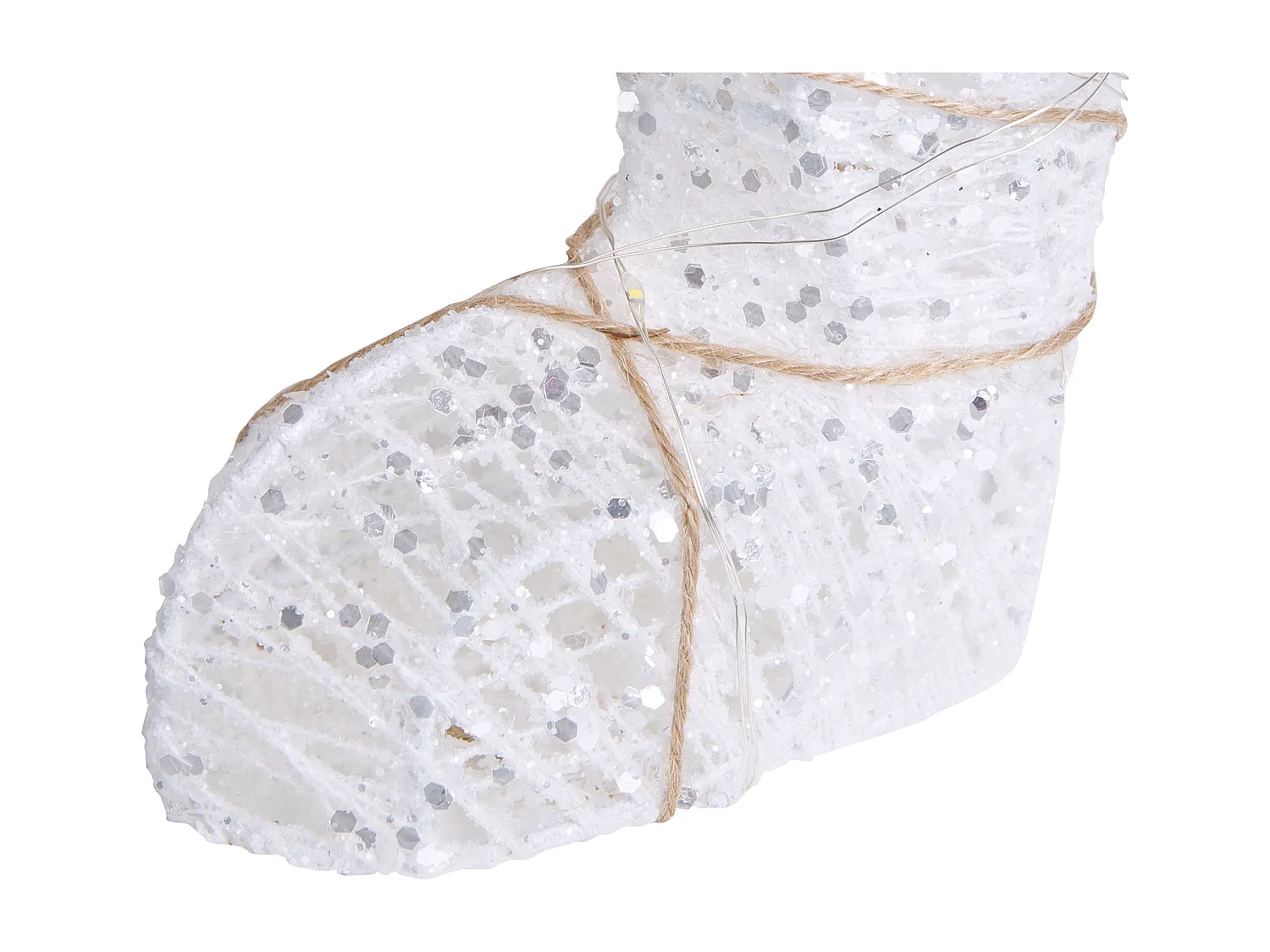 Décoration extérieure LED SIVULA Ours 34 cm Blanc