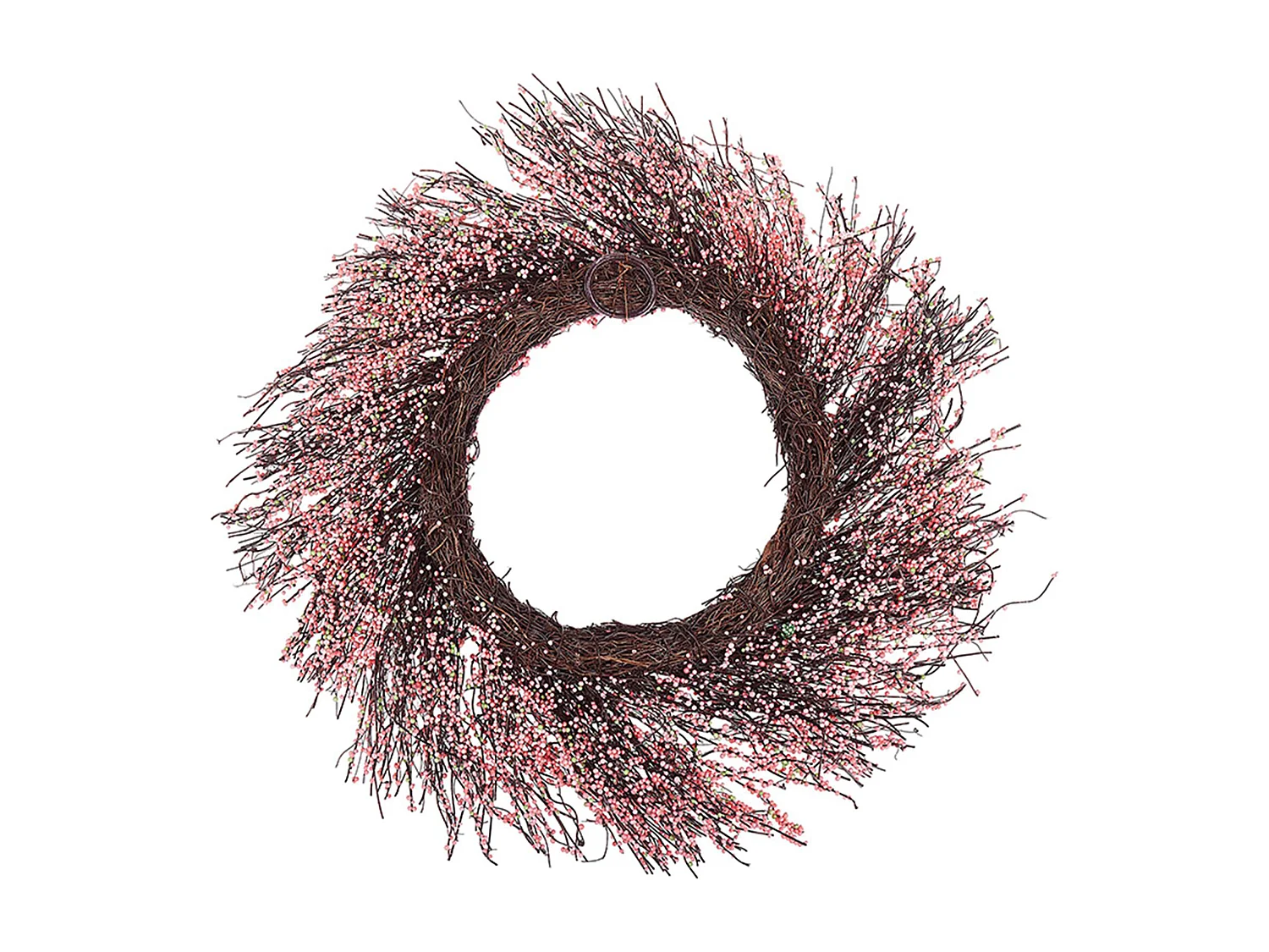 Couronne décorative GALLETAS 50 cm Rose