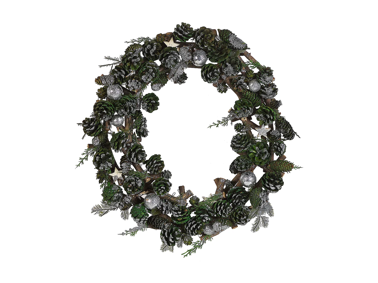 Couronne de Noël verte ⌀ 50 cm FILPUS