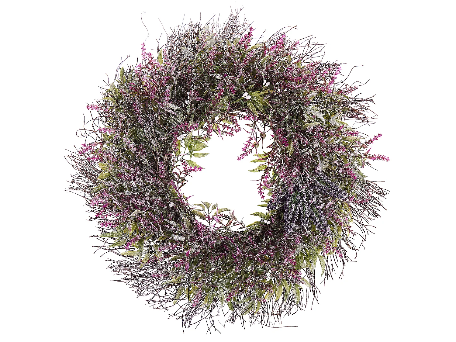 Couronne décorative TELDE 50 cm Vert