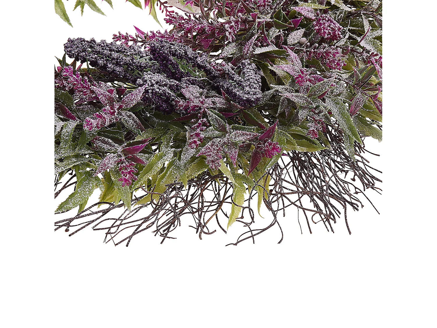 Couronne décorative TELDE 50 cm Vert