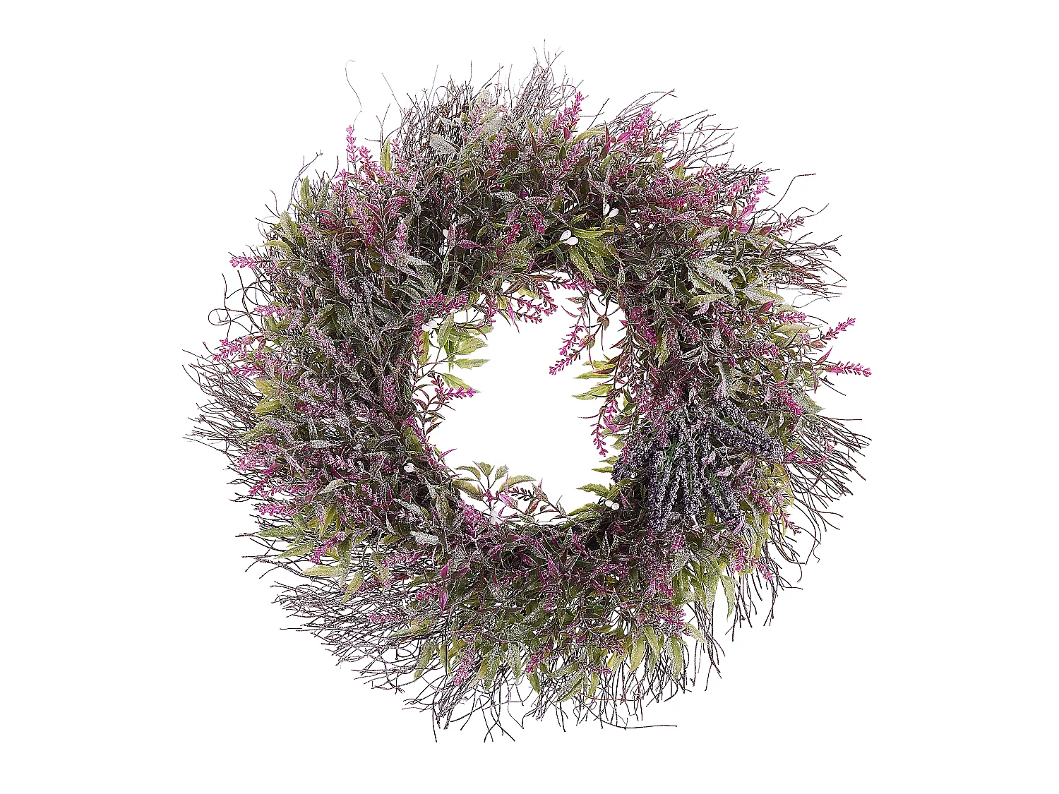Couronne décorative TELDE 50 cm Vert
