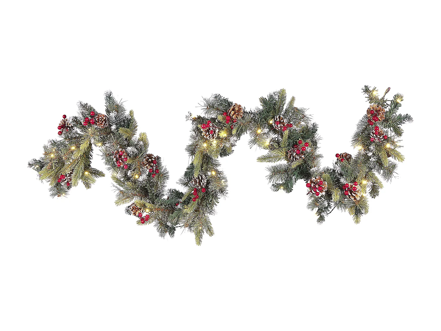 Guirlande de Noël LED PAIMIO 180 cm Vert