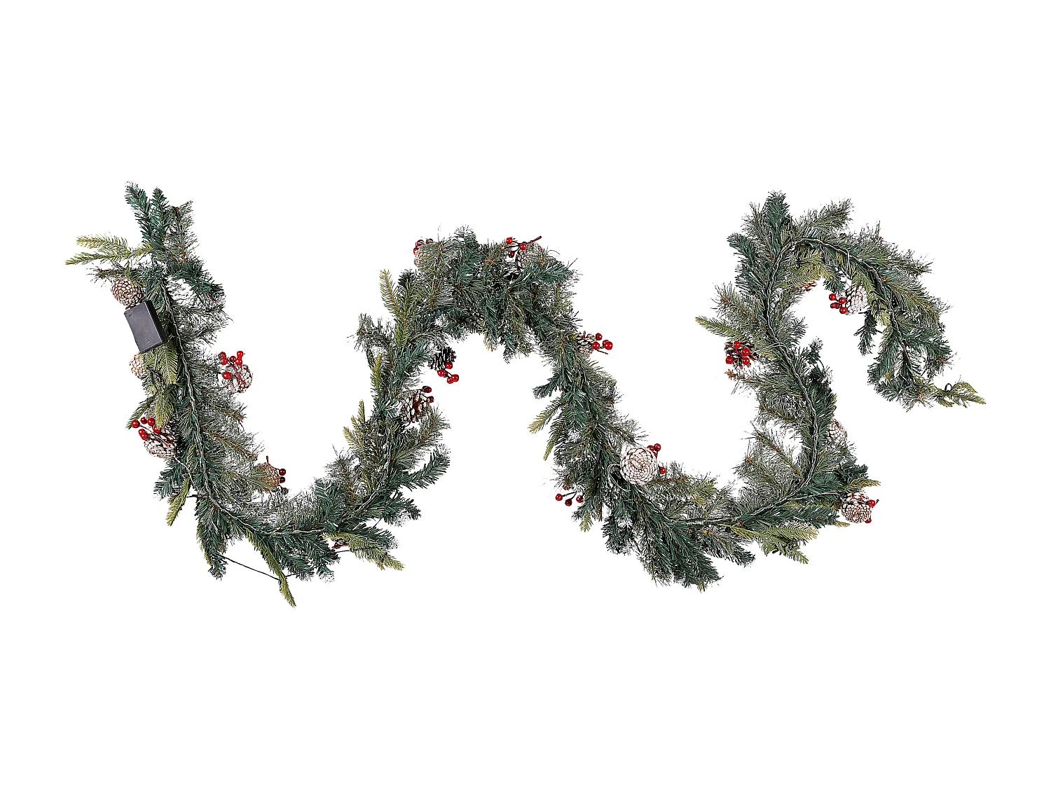 Guirlande de Noël LED PAIMIO 180 cm Vert