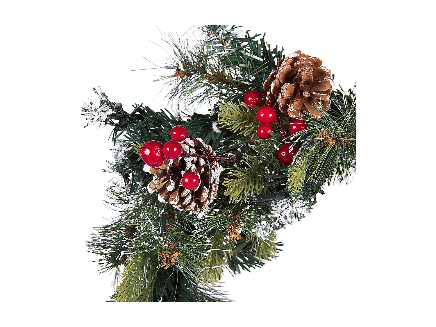 Guirlande de Noël LED PAIMIO 180 cm Vert