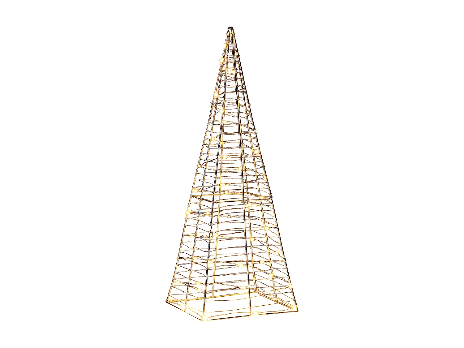 Decoração LED para exterior em forma árvore de Natal 60 cm PUKSALA