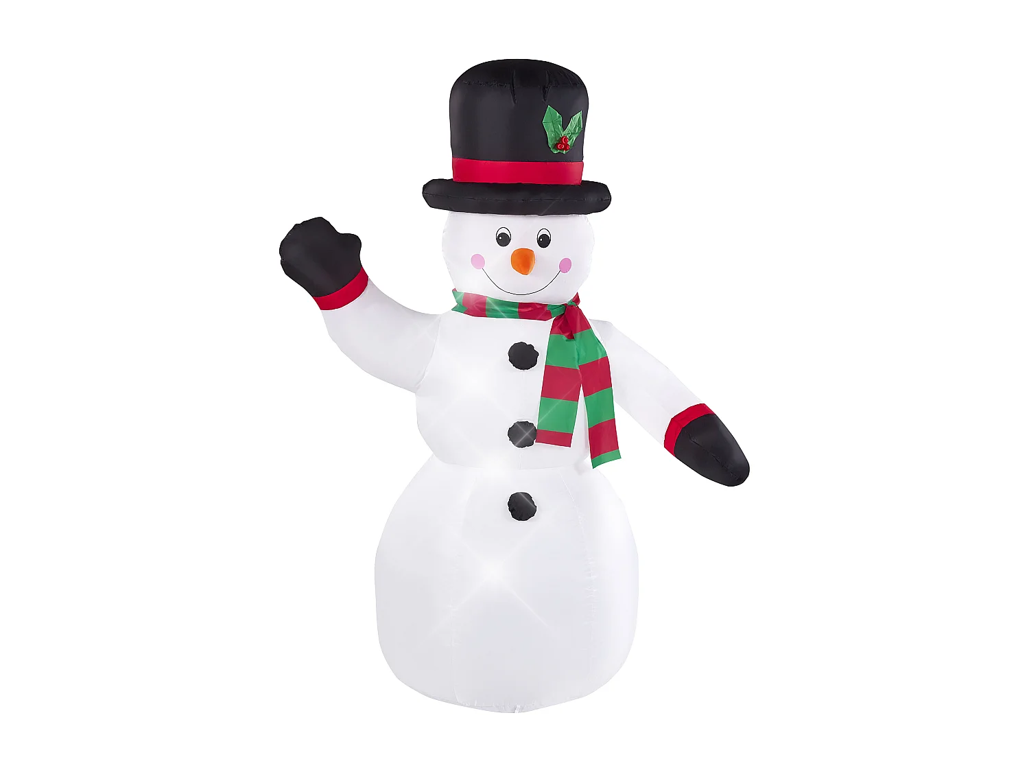 Décoration gonflable pour l'extérieur LED RUKA Bonhomme de neige 200 cm Blanc