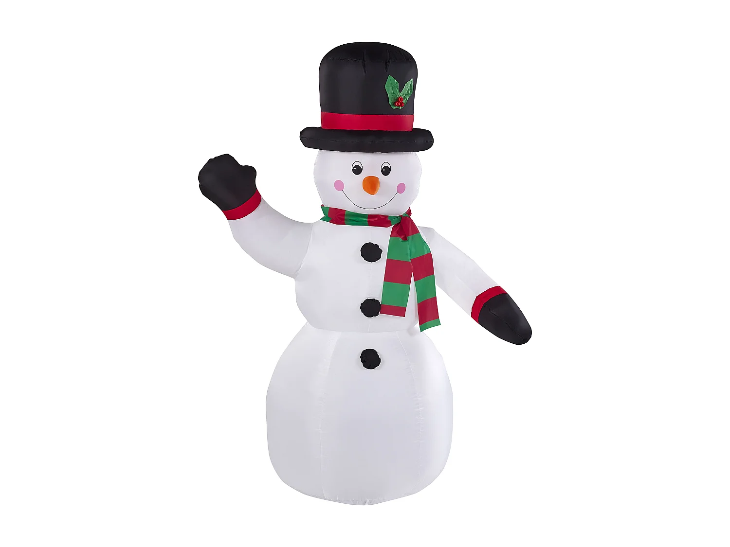 Décoration gonflable pour l'extérieur LED RUKA Bonhomme de neige 200 cm Blanc