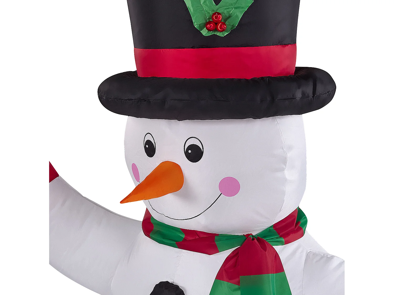 Décoration gonflable pour l'extérieur LED RUKA Bonhomme de neige 200 cm Blanc