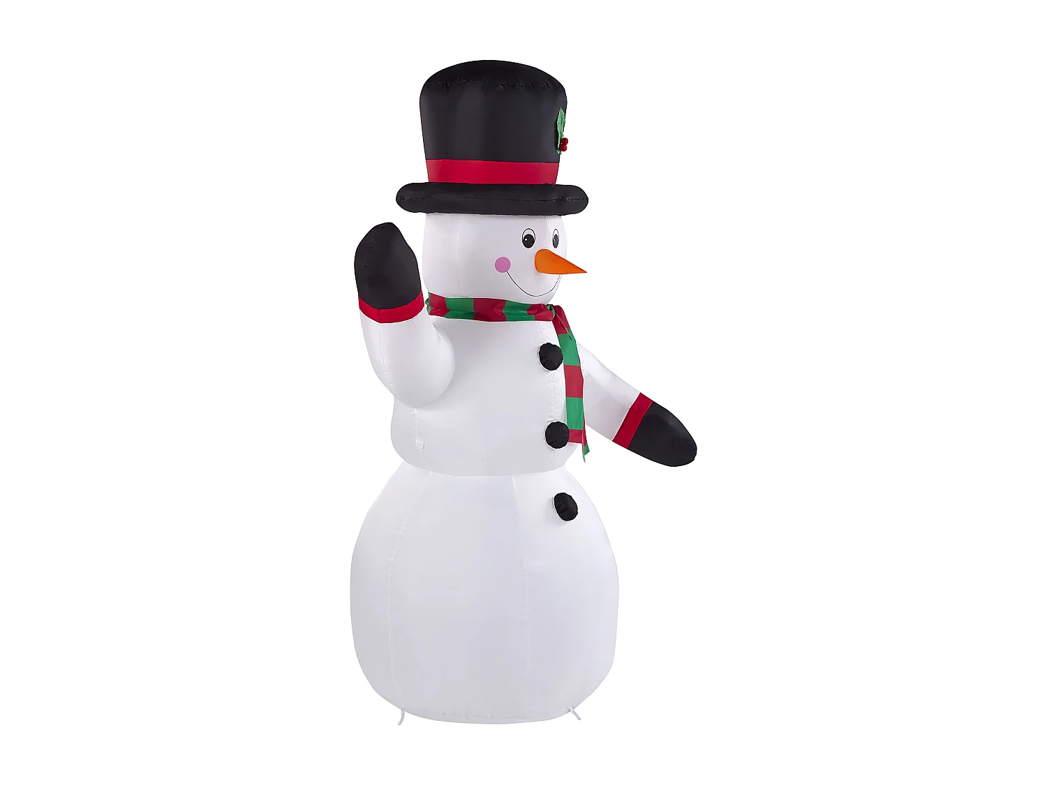 Décoration gonflable pour l'extérieur LED RUKA Bonhomme de neige 200 cm Blanc