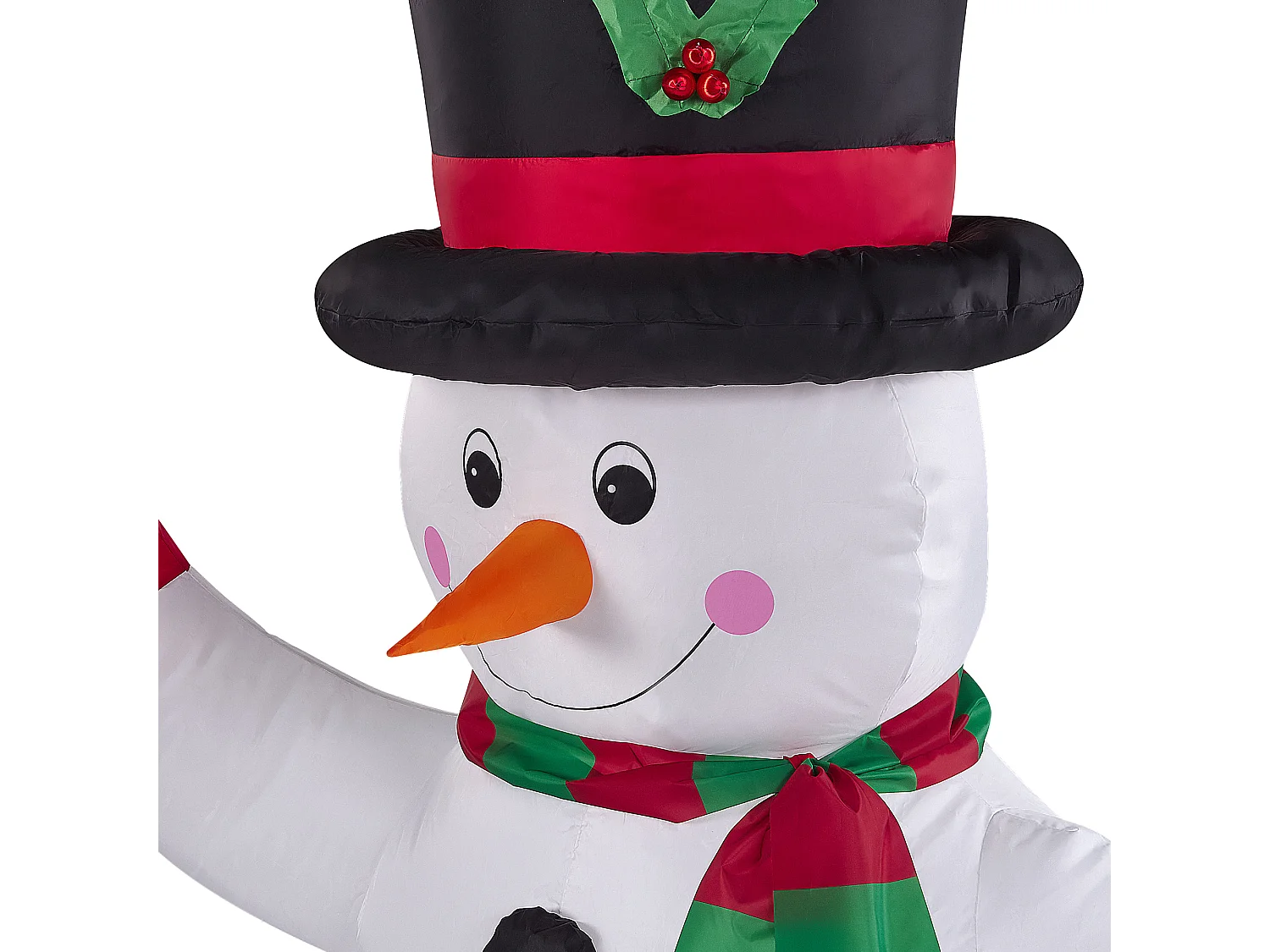 Décoration gonflable pour l'extérieur LED RUKA Bonhomme de neige 200 cm Blanc