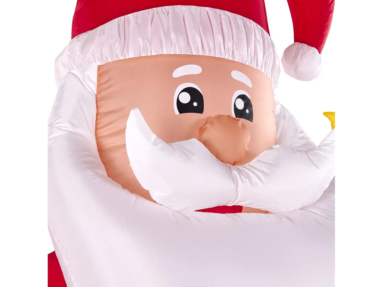 Opblaasbare kerstman LED-verlichting 225 cm IVALO