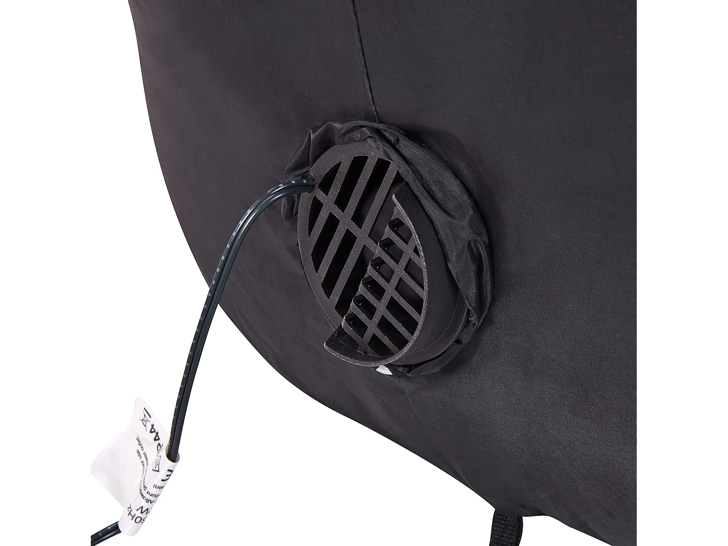 Opblaasbare kerstman LED-verlichting 225 cm IVALO