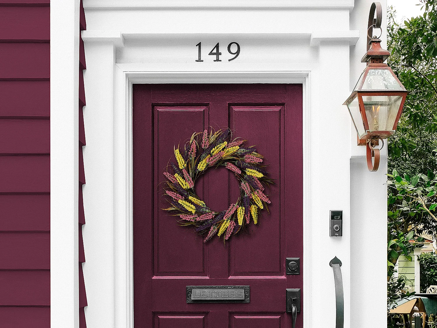 Couronne décorative ø 50 cm multicolore CANDELARIA
