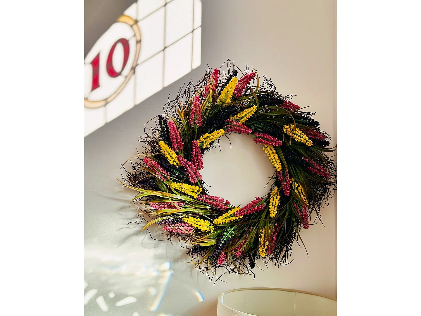 Couronne décorative ø 50 cm multicolore CANDELARIA