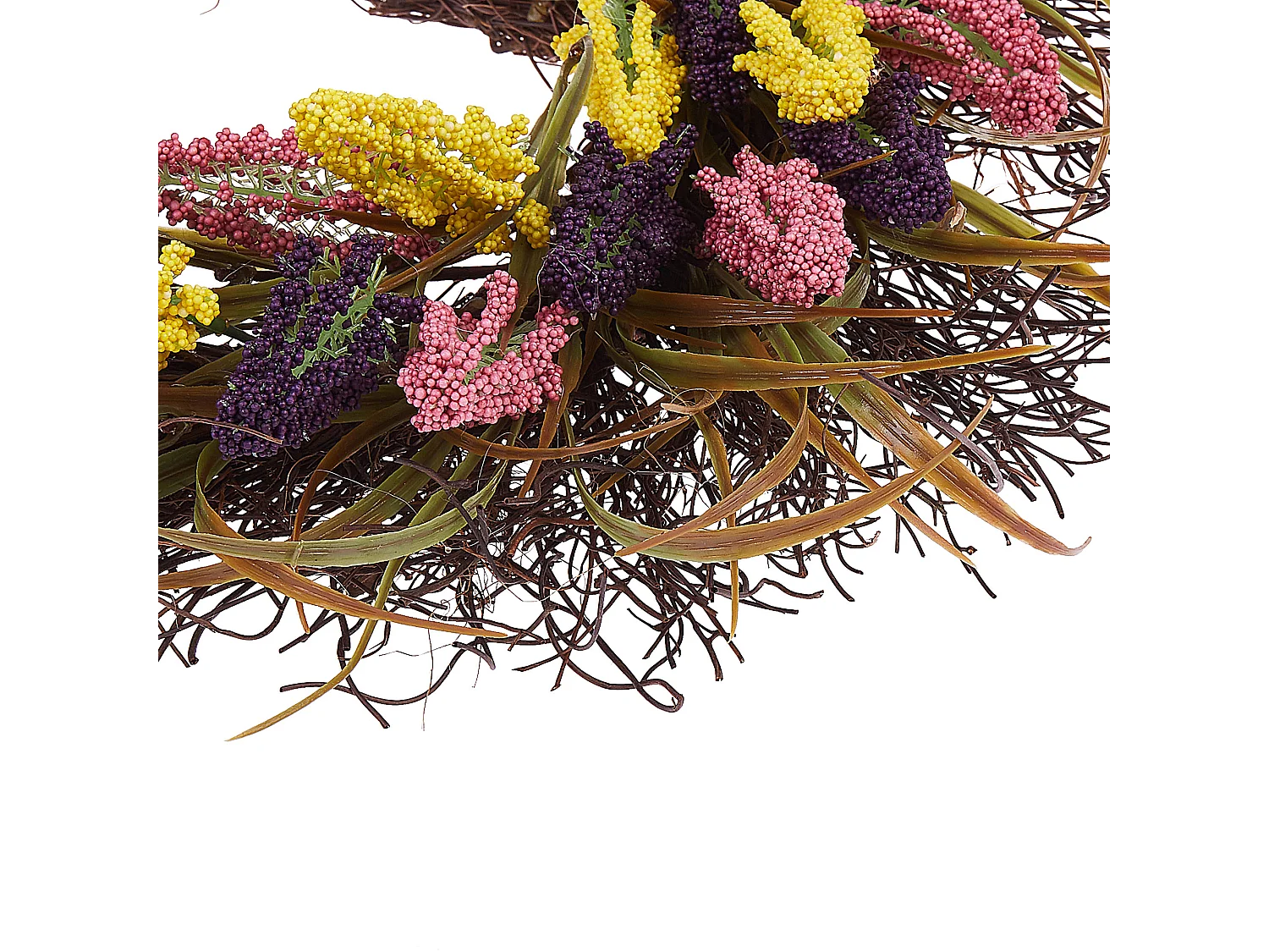 Couronne décorative CANDELARIA 50 cm Multicolore