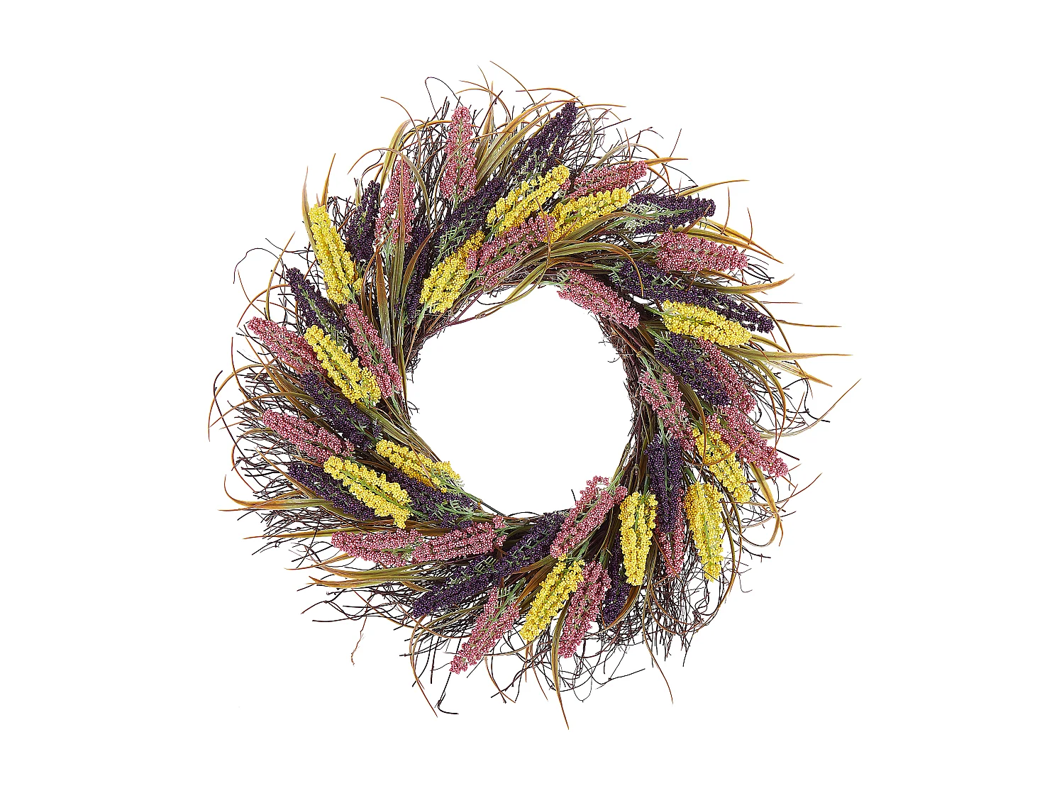 Couronne décorative ø 50 cm multicolore CANDELARIA