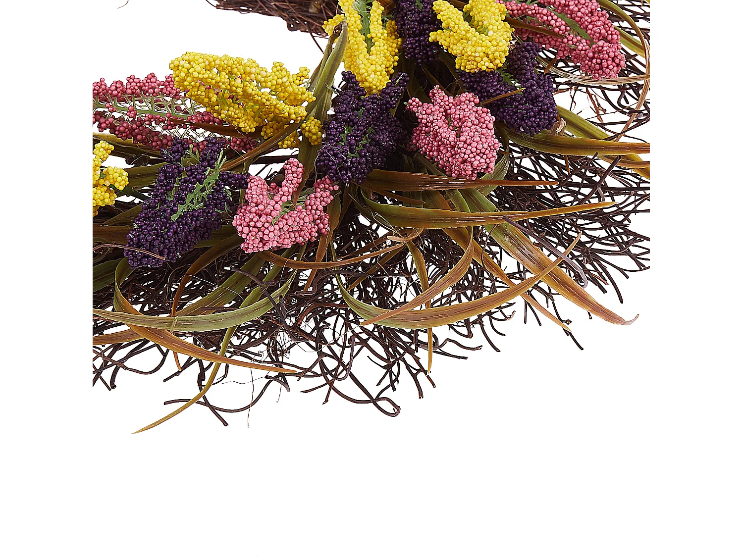 Couronne décorative ø 50 cm multicolore CANDELARIA