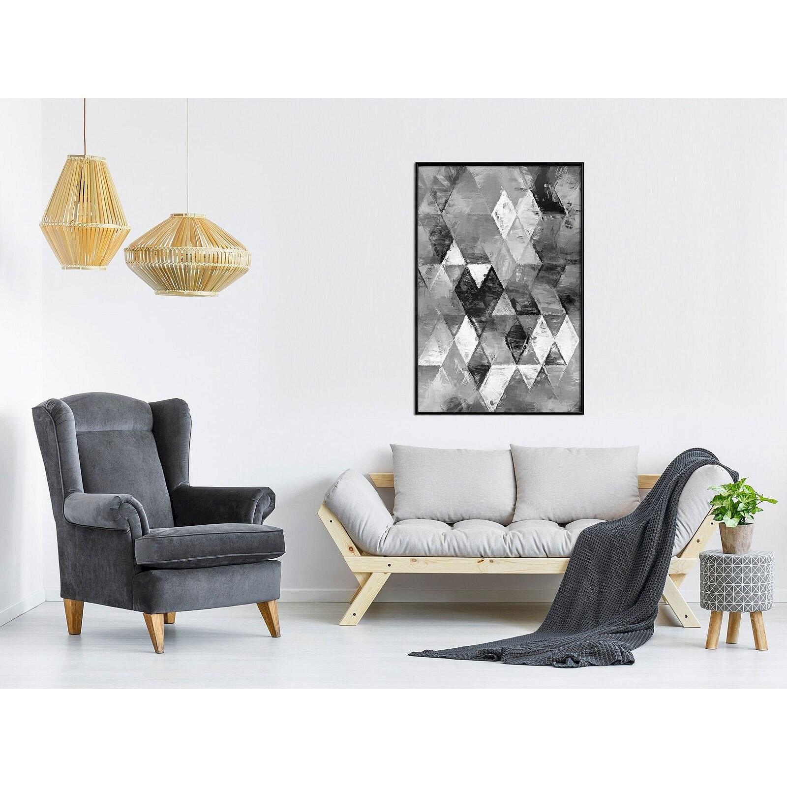 Tableau cadre Diamant caché - 30 x 45 cm | Leroy Merlin