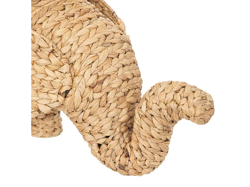 Panier de Rangement Déco "Éléphant" 75cm Naturel