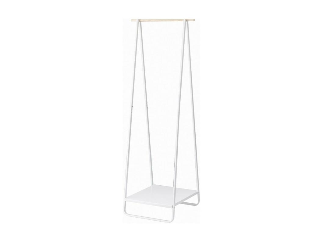 Kleiderständer aus Metall und Holz - H140 cm