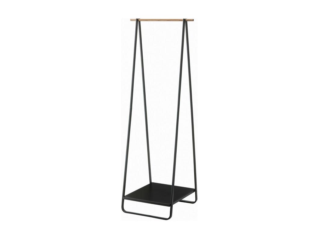 Kleiderständer aus Metall und Holz - H140 cm