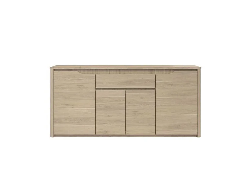 BETTY Buffet bas contemporain decor chene - L 185 cm